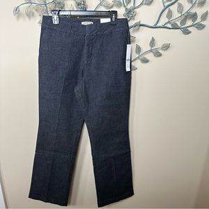 Coldwater Creek Natural Fit denim trouser Sz 8 NWT
